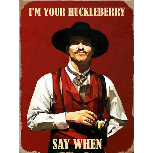 Professional Gambler Doc Holliday - Full Round Drill Diamond Painting 30*40CM