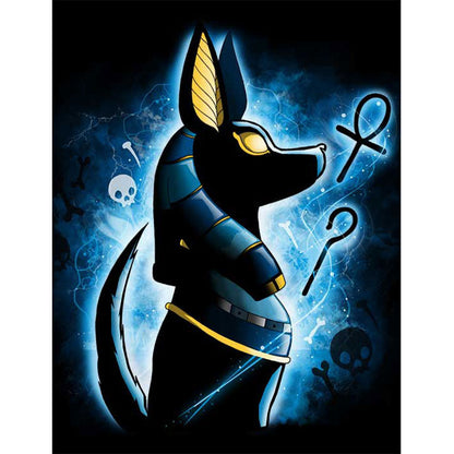 Anubis - Full Round Drill Diamond Painting 30*40CM