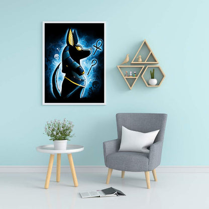 Anubis - Full Round Drill Diamond Painting 30*40CM