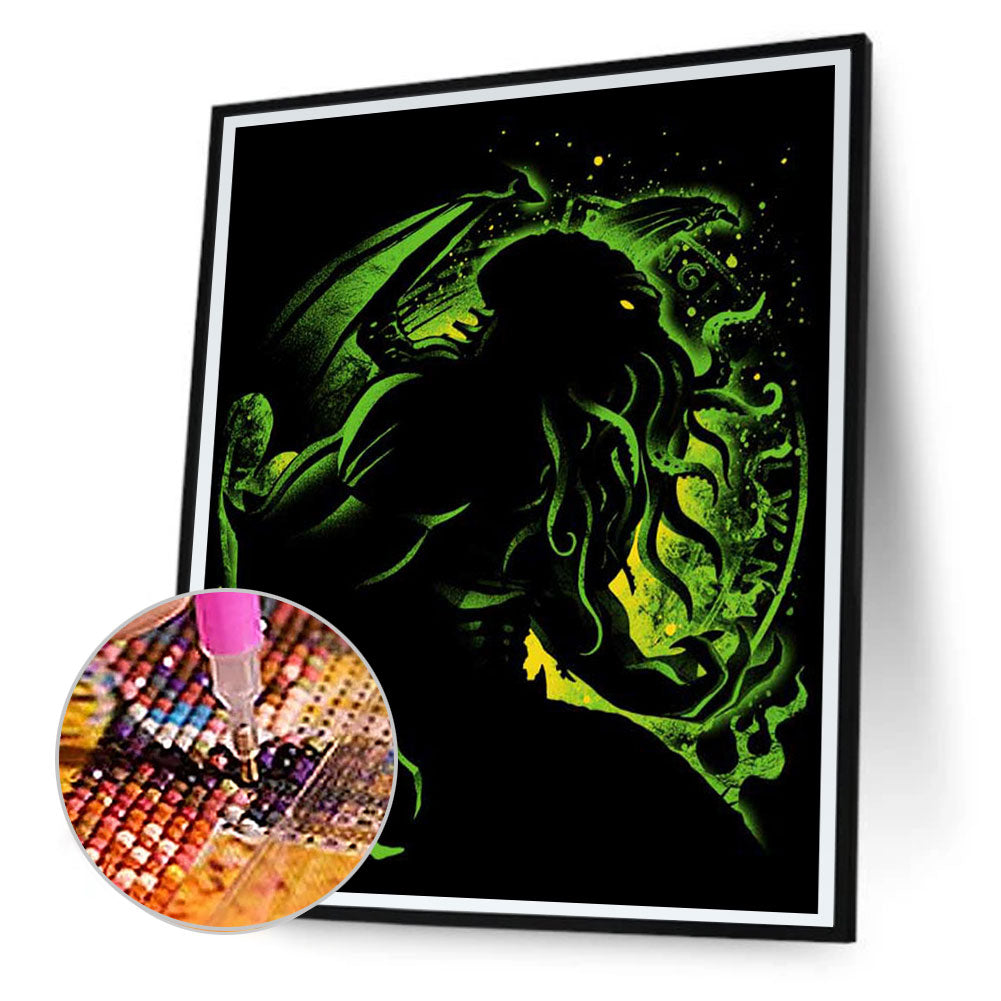 Myth Of Cthulhu - Full Round Drill Diamond Painting 30*40CM