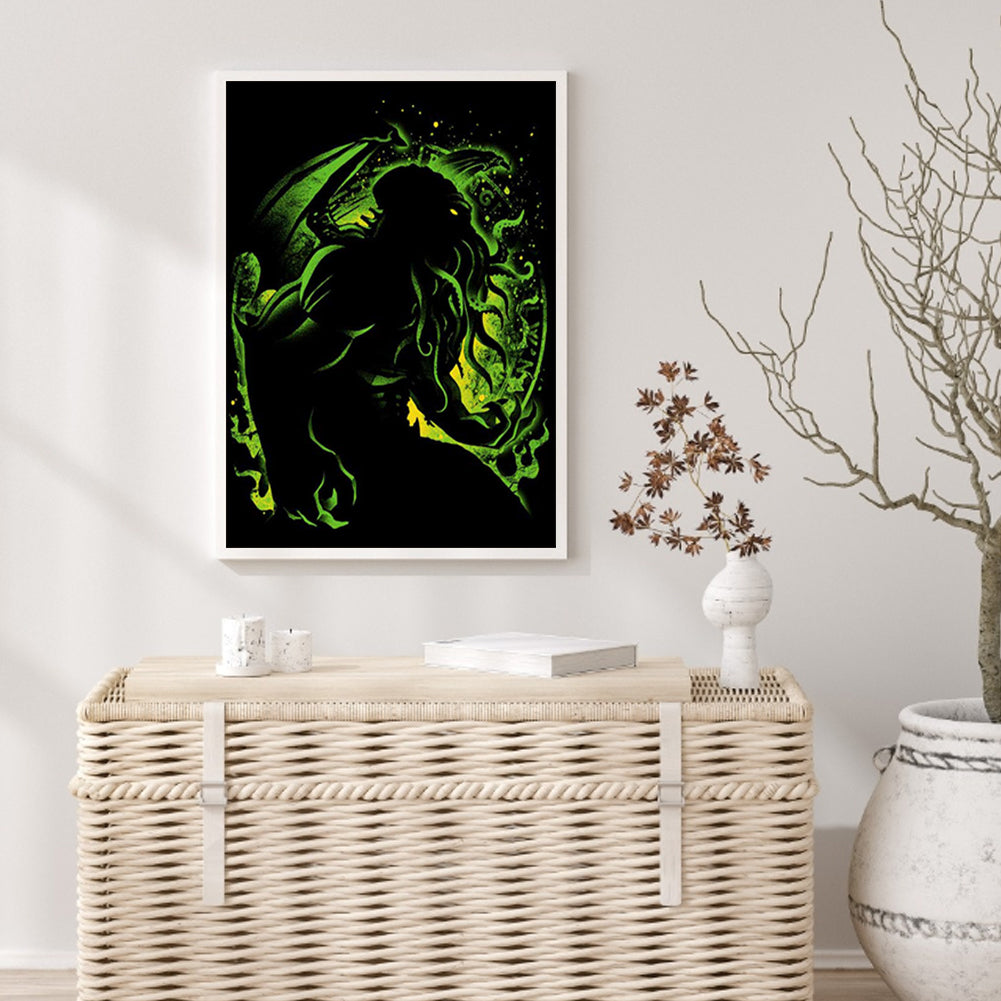 Myth Of Cthulhu - Full Round Drill Diamond Painting 30*40CM