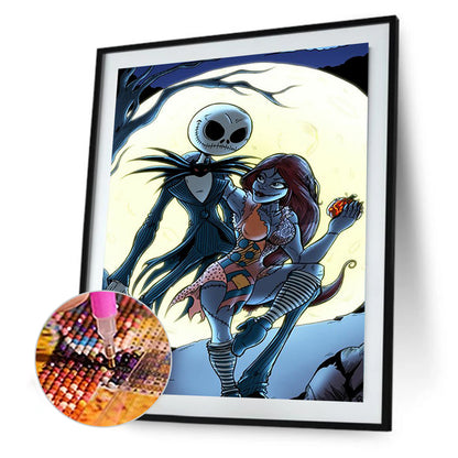 Weird City Night - Full Round Drill Diamond Painting 30*40CM