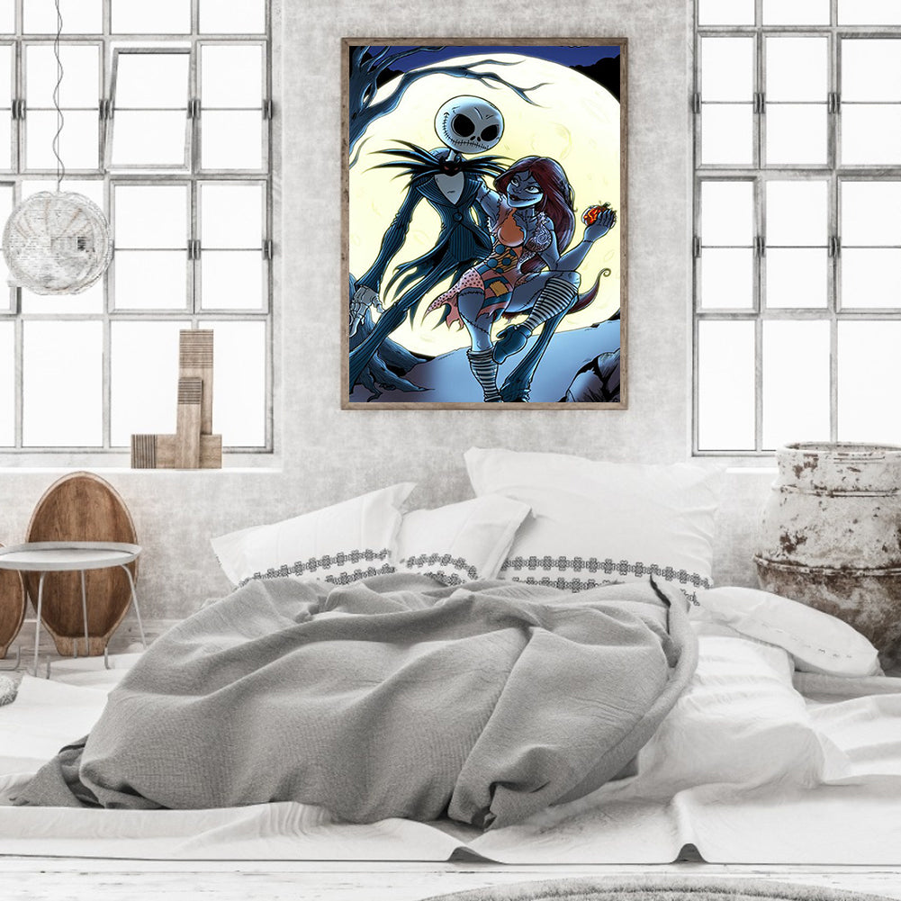 Weird City Night - Full Round Drill Diamond Painting 30*40CM