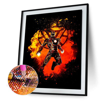 Iron Man - Full Round Drill Diamond Painting 40*50CM