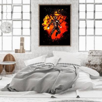 Iron Man - Full Round Drill Diamond Painting 40*50CM