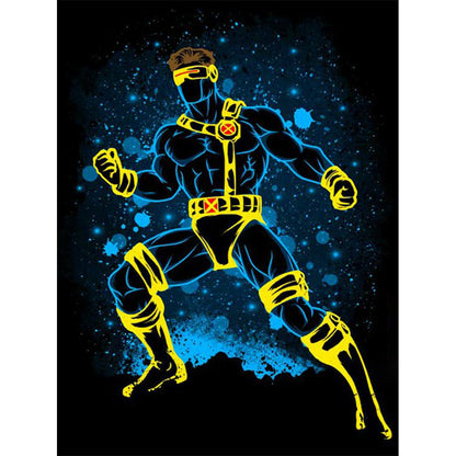 Cyclops Silhouette - Full Round Drill Diamond Painting 30*40CM