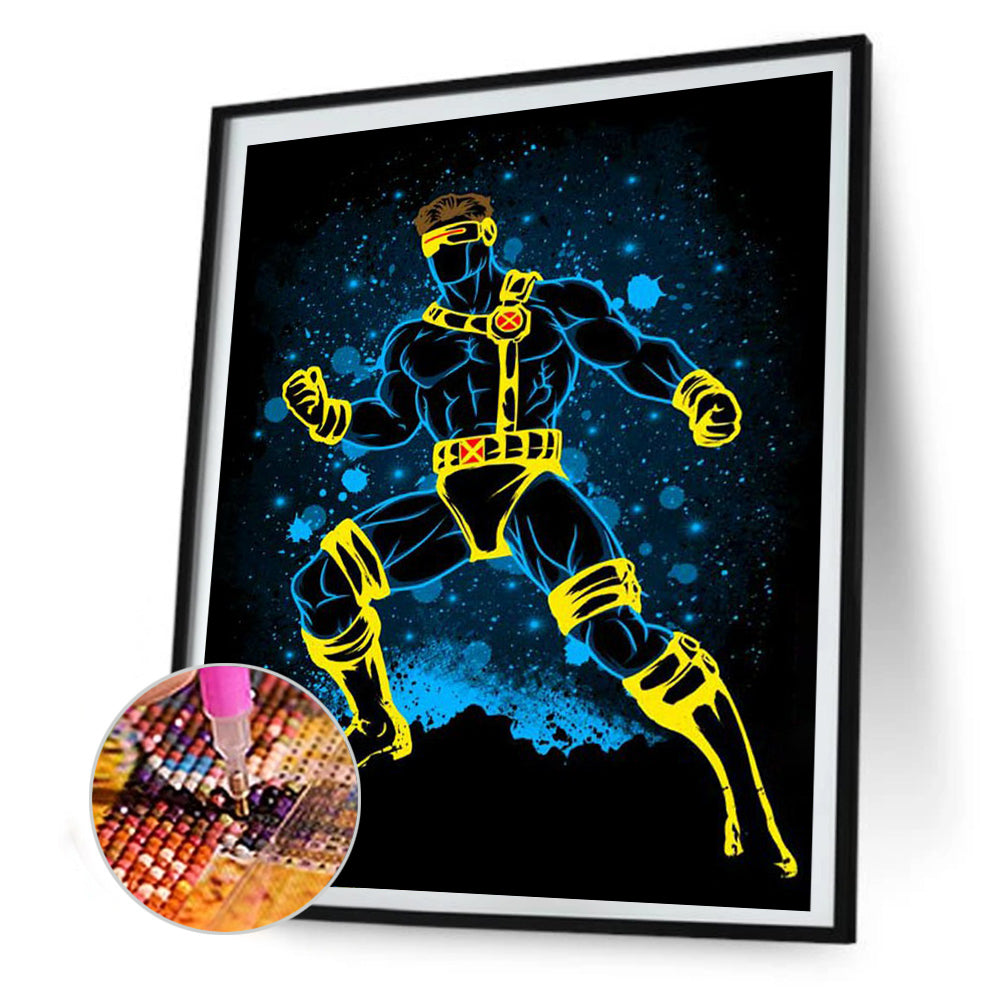 Cyclops Silhouette - Full Round Drill Diamond Painting 30*40CM