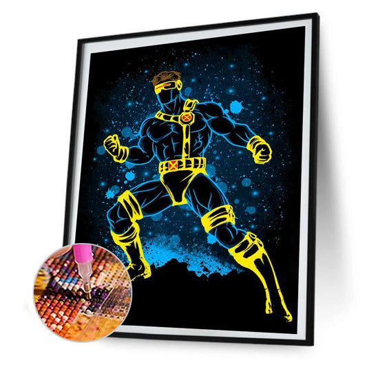 Cyclops Silhouette - Full Round Drill Diamond Painting 30*40CM
