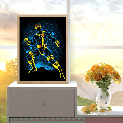 Cyclops Silhouette - Full Round Drill Diamond Painting 30*40CM