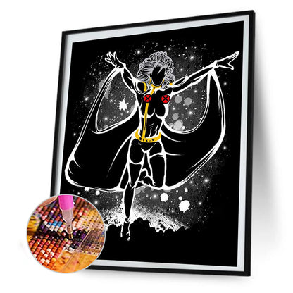 Storm Silhouette - Full Round Drill Diamond Painting 30*40CM