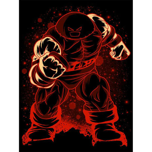 Red Tank Silhouette - Full Round Drill Diamond Painting 30*40CM