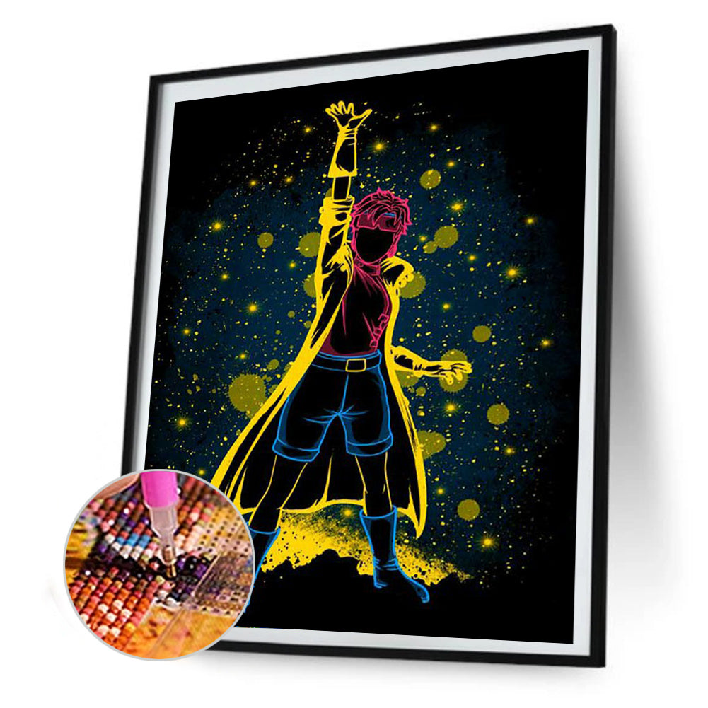 Li Qianhuan Silhouette - Full Round Drill Diamond Painting 30*40CM