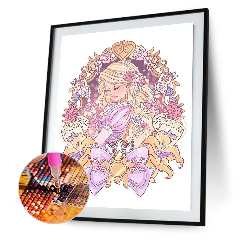 Disney Princess - Full Round Drill Diamond Painting 30*40CM