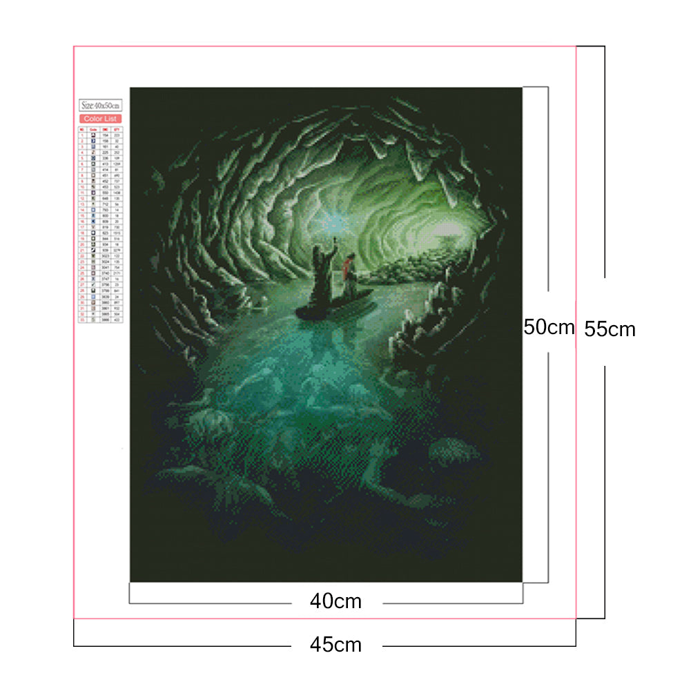 Harry Potter - Full Square Drill Diamond Painting 40*50CM