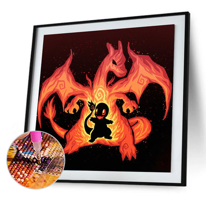 Charizard - Full Square Drill Diamond Painting 40*40CM