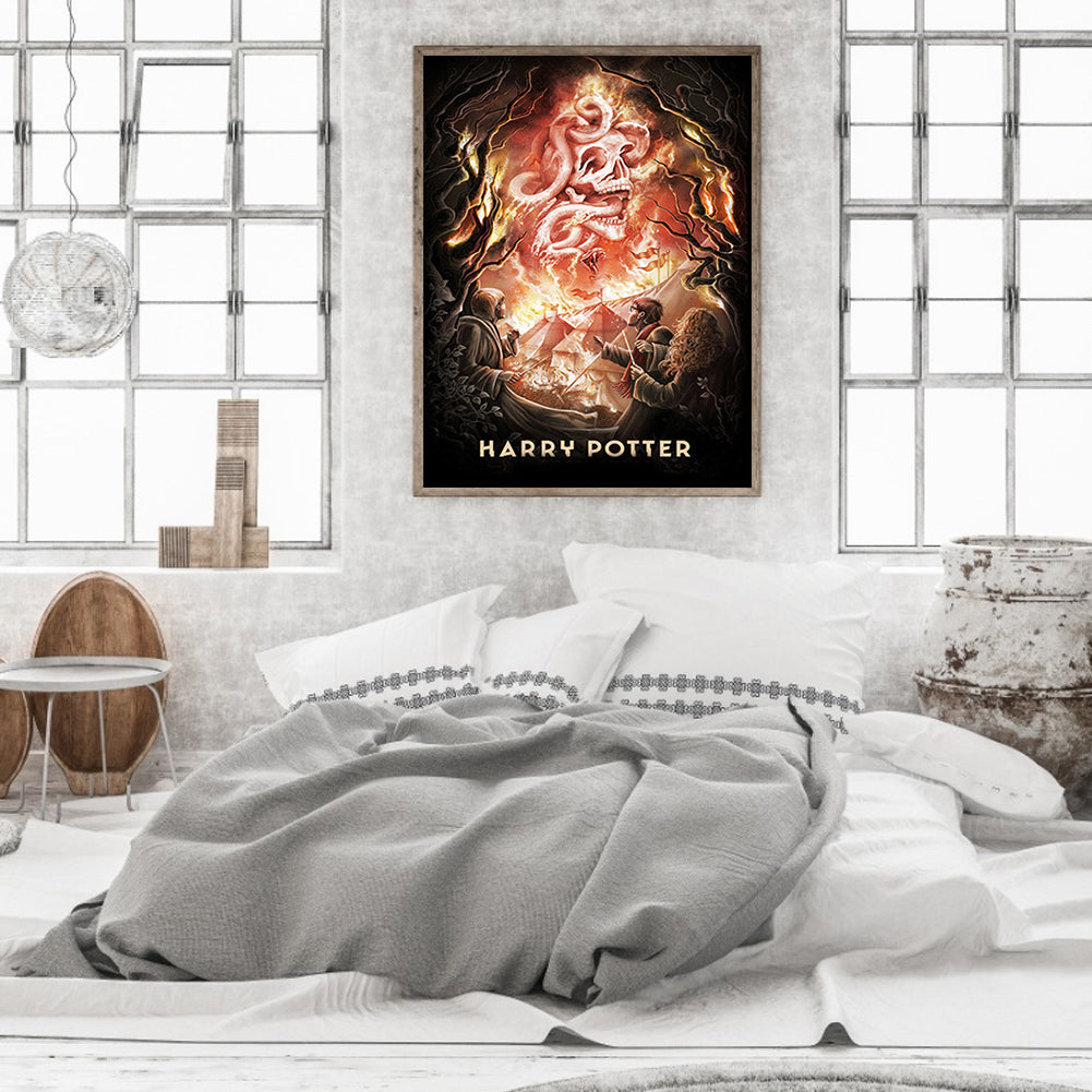 Harry Potter - Full Round Drill Diamond Painting 40*50CM