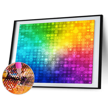 Rainbow Cube - Full Round Drill Diamond Painting 60*50CM