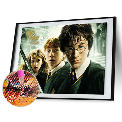 Harry Potter - Full Round Drill Diamond Painting 40*30CM