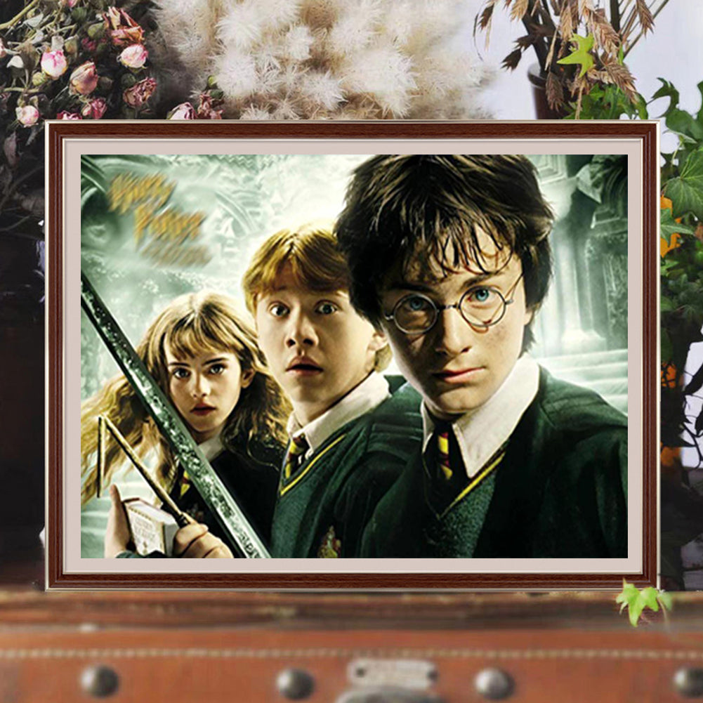 Harry Potter - Full Round Drill Diamond Painting 40*30CM