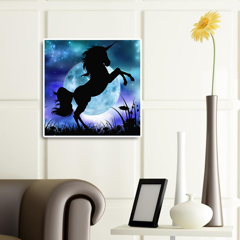 Silhouette - Full Square Drill Diamond Painting 40*40CM