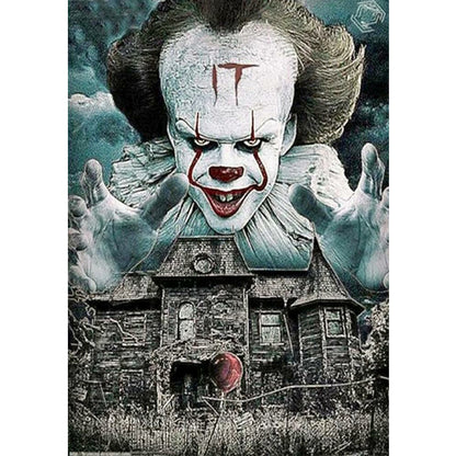 Clown - Full Round Drill Diamond Painting 40*50CM