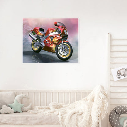 Motorcycle - Full Round Drill Diamond Painting 50*40CM