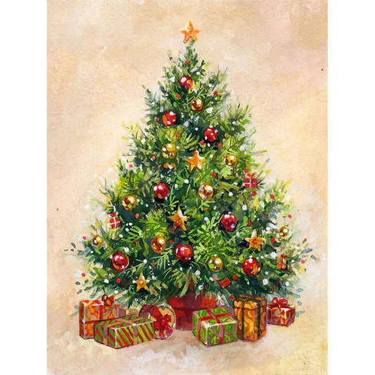 Christmas Tree - Full Square Drill Diamond Painting 30*40CM