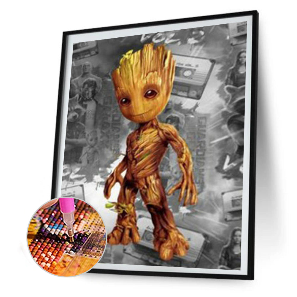 Groot - Full Square Drill Diamond Painting 30*40CM