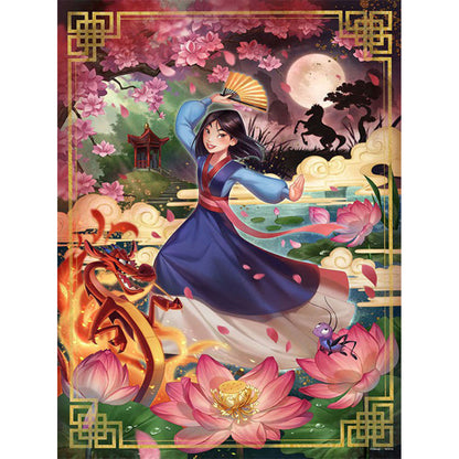 Hua Mulan - Full Square Drill Diamond Painting 30*40CM