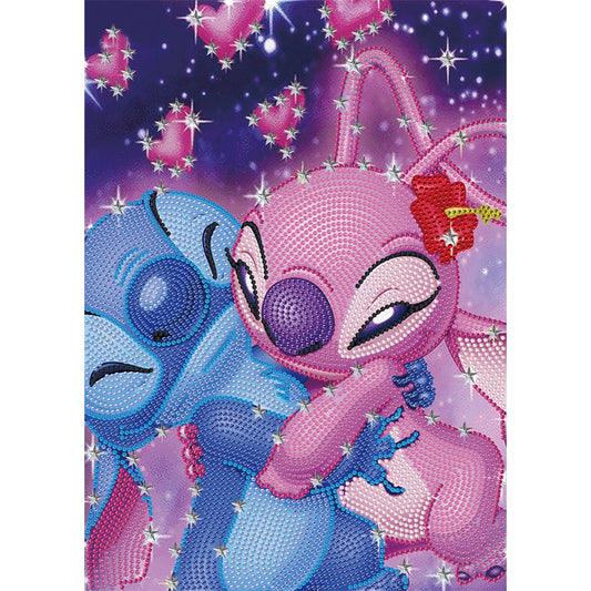 Stitch - Special Shaped Drill Diamond Painting 30*40CM