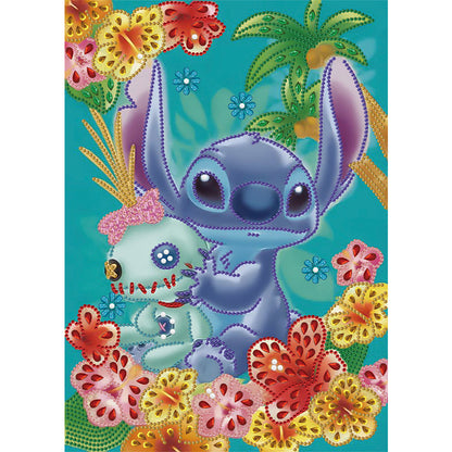 Stitch - Special Shaped Drill Diamond Painting 30*40CM