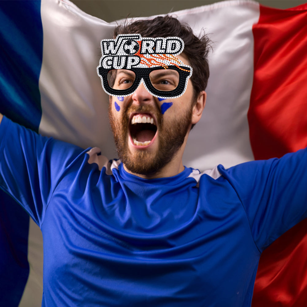 Diamond Painting Decorative Spectacles Handmade DIY Glasses Props Children Gifts