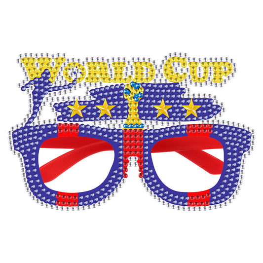 Diamond Painting Decorative Spectacles Handmade DIY Glasses Props Children Gifts