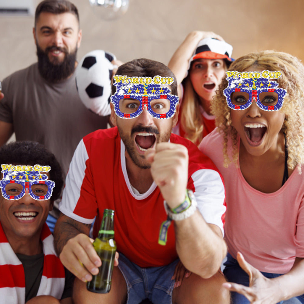 Diamond Painting Decorative Spectacles Handmade DIY Glasses Props Children Gifts