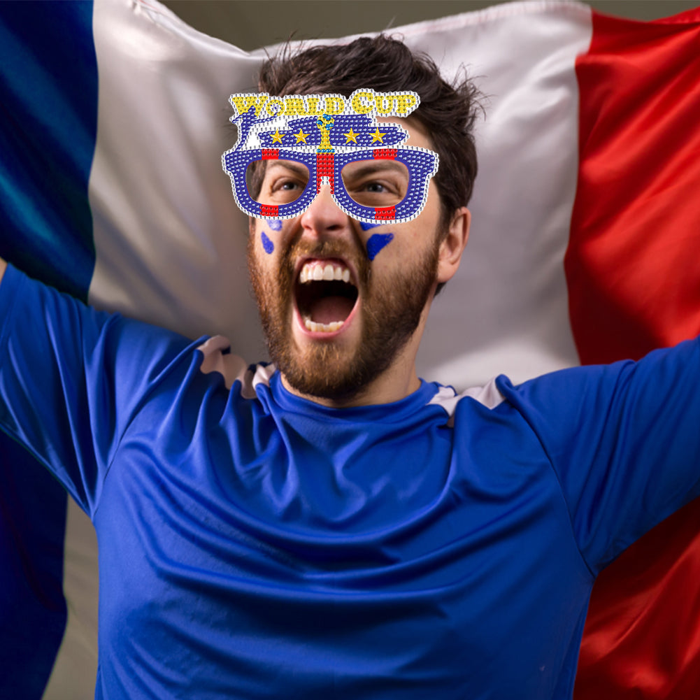 Diamond Painting Decorative Spectacles Handmade DIY Glasses Props Children Gifts