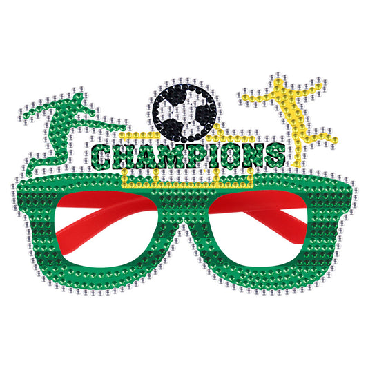 Diamond Painting Decorative Spectacles Handmade DIY Glasses Props Children Gifts