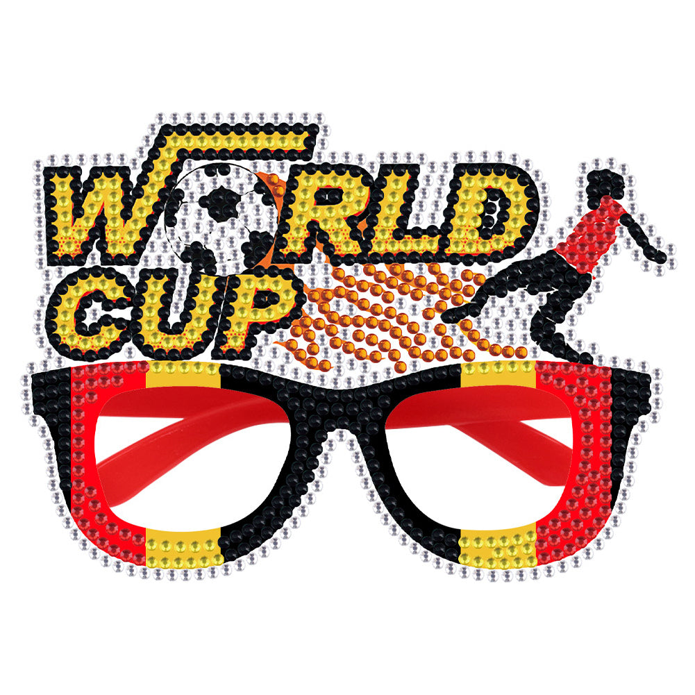 Diamond Painting Decorative Spectacles Handmade DIY Glasses Props Children Gifts