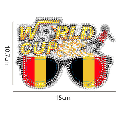 Diamond Painting Decorative Spectacles Handmade DIY Glasses Props Children Gifts