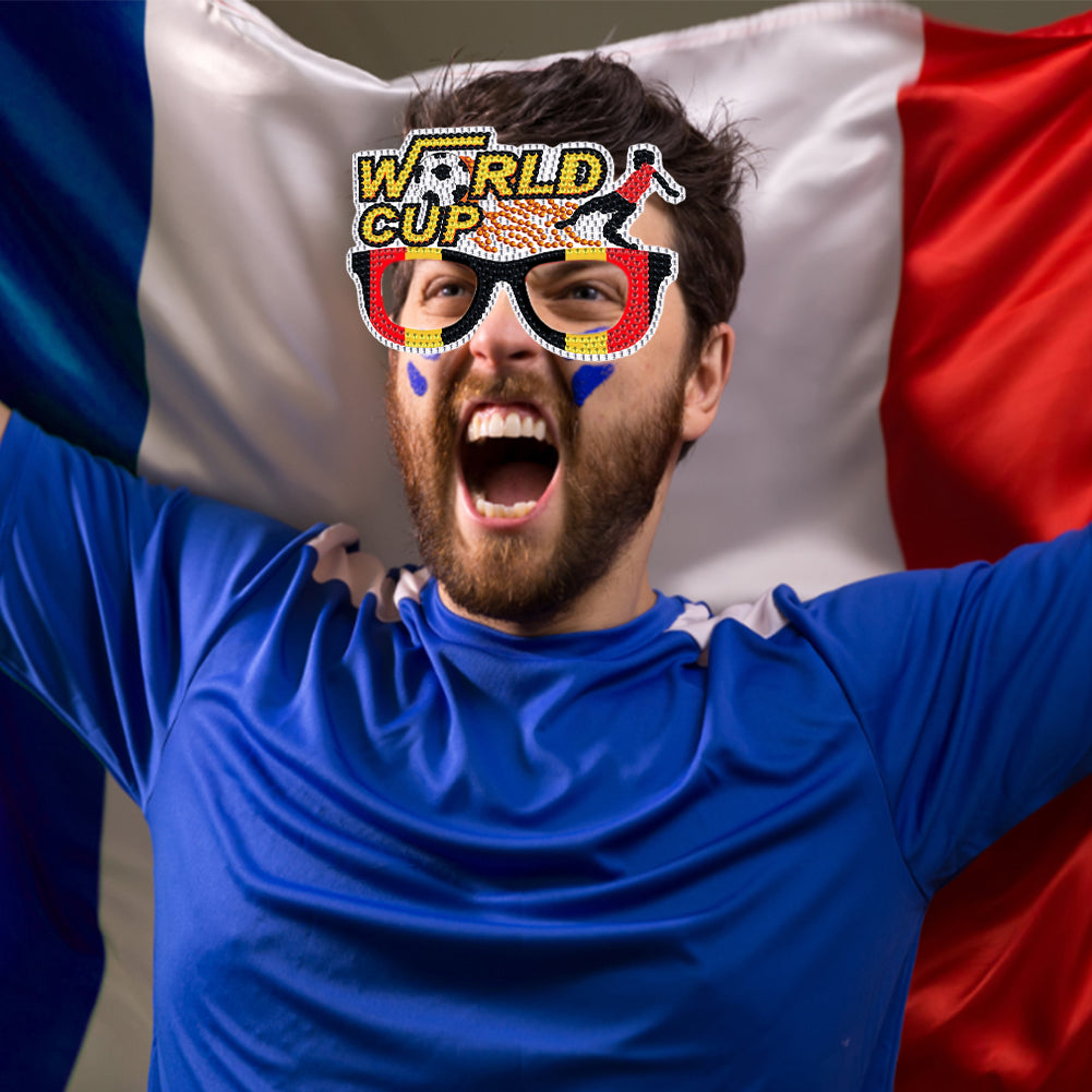 Diamond Painting Decorative Spectacles Handmade DIY Glasses Props Children Gifts