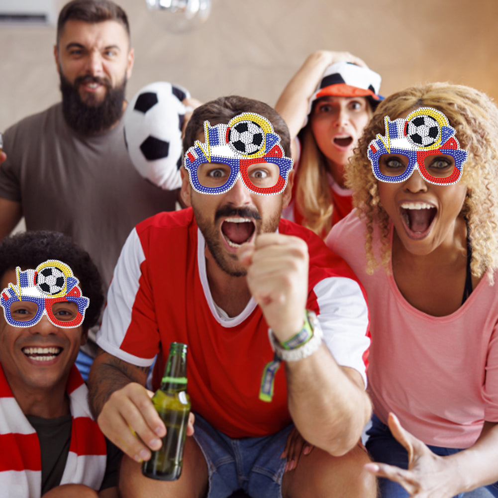 Diamond Painting Decorative Spectacles Handmade DIY Glasses Props Children Gifts