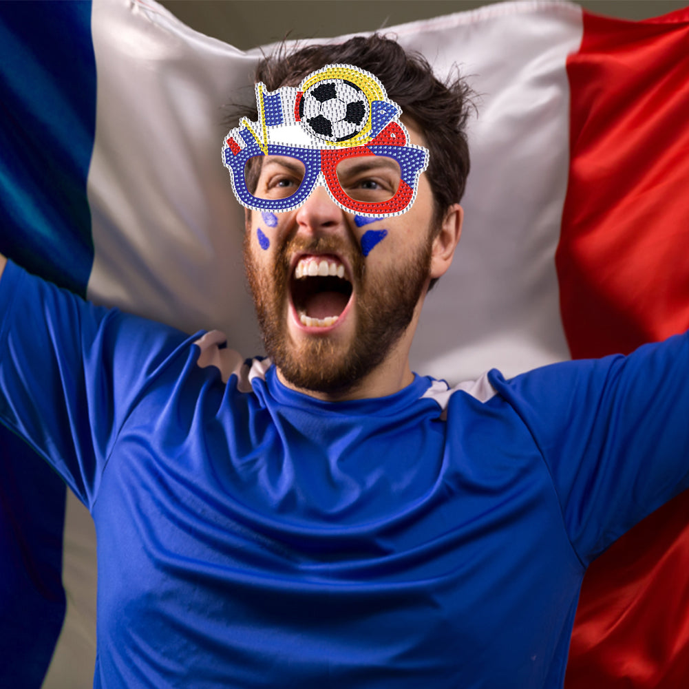 Diamond Painting Decorative Spectacles Handmade DIY Glasses Props Children Gifts