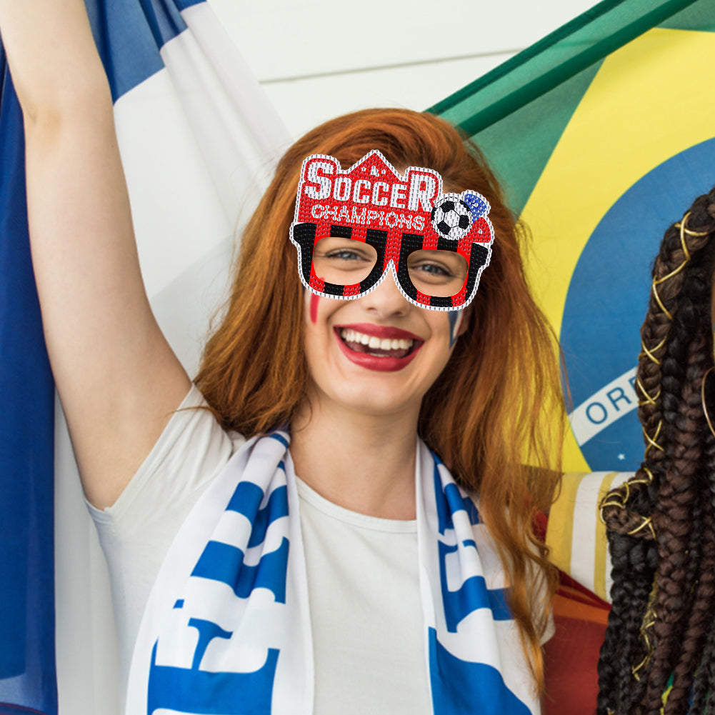 Diamond Painting Decorative Spectacles Handmade DIY Glasses Props Children Gifts