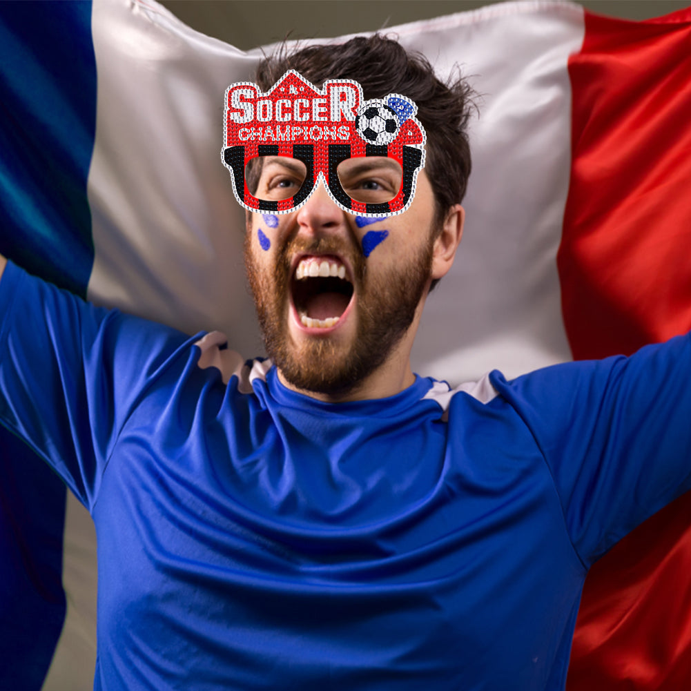 Diamond Painting Decorative Spectacles Handmade DIY Glasses Props Children Gifts