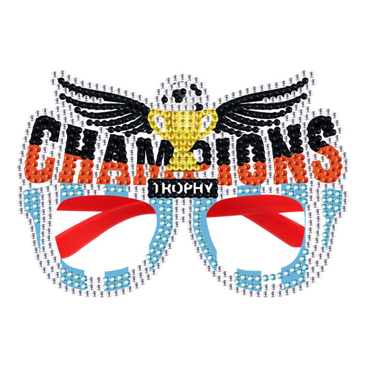Diamond Painting Decorative Spectacles Handmade DIY Glasses Props Children Gifts