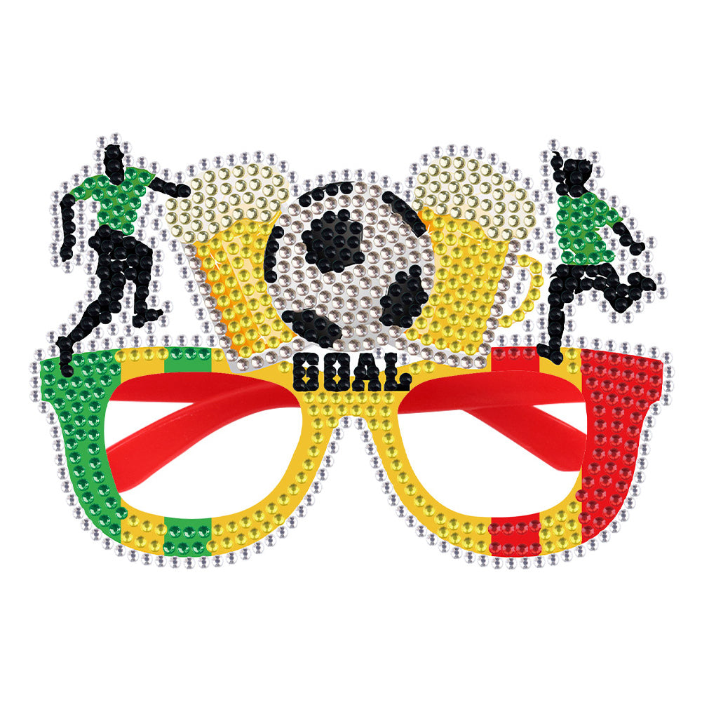 Diamond Painting Decorative Spectacles Handmade DIY Glasses Props Children Gifts