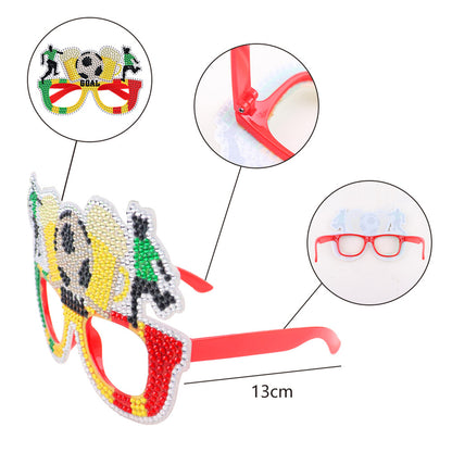 Diamond Painting Decorative Spectacles Handmade DIY Glasses Props Children Gifts
