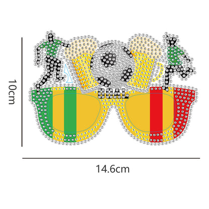 Diamond Painting Decorative Spectacles Handmade DIY Glasses Props Children Gifts