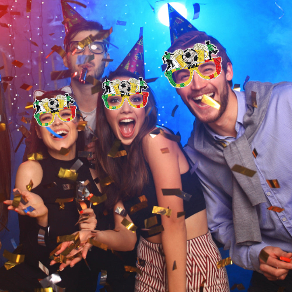 Diamond Painting Decorative Spectacles Handmade DIY Glasses Props Children Gifts