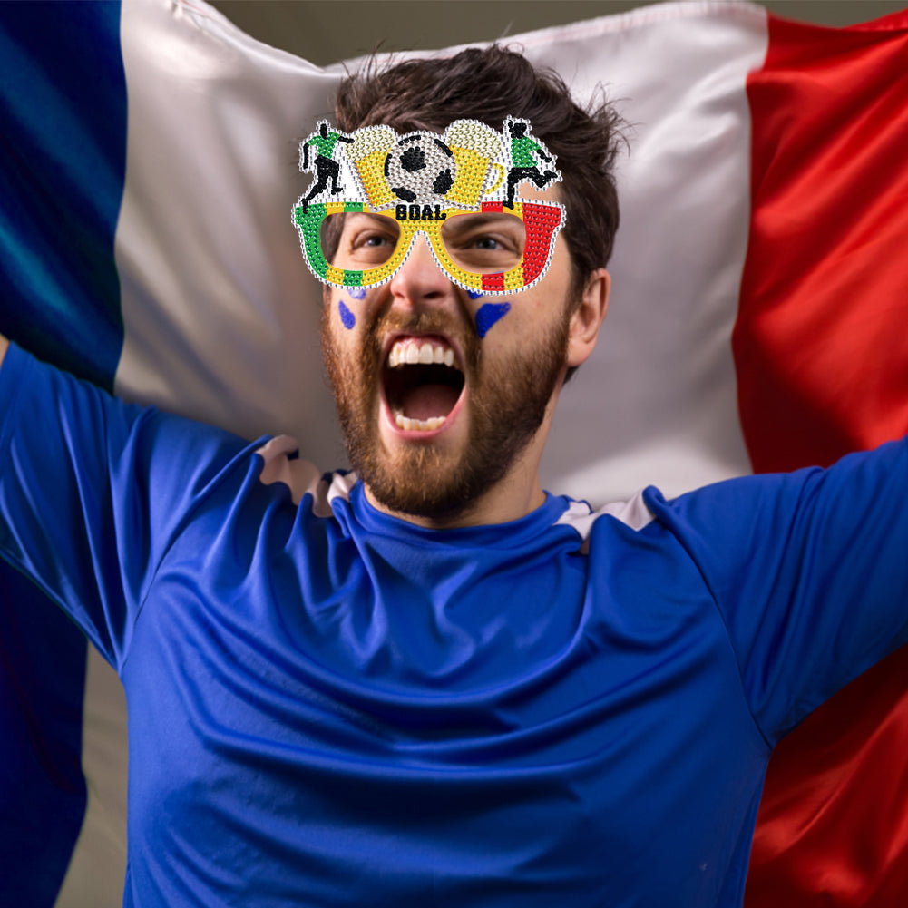 Diamond Painting Decorative Spectacles Handmade DIY Glasses Props Children Gifts