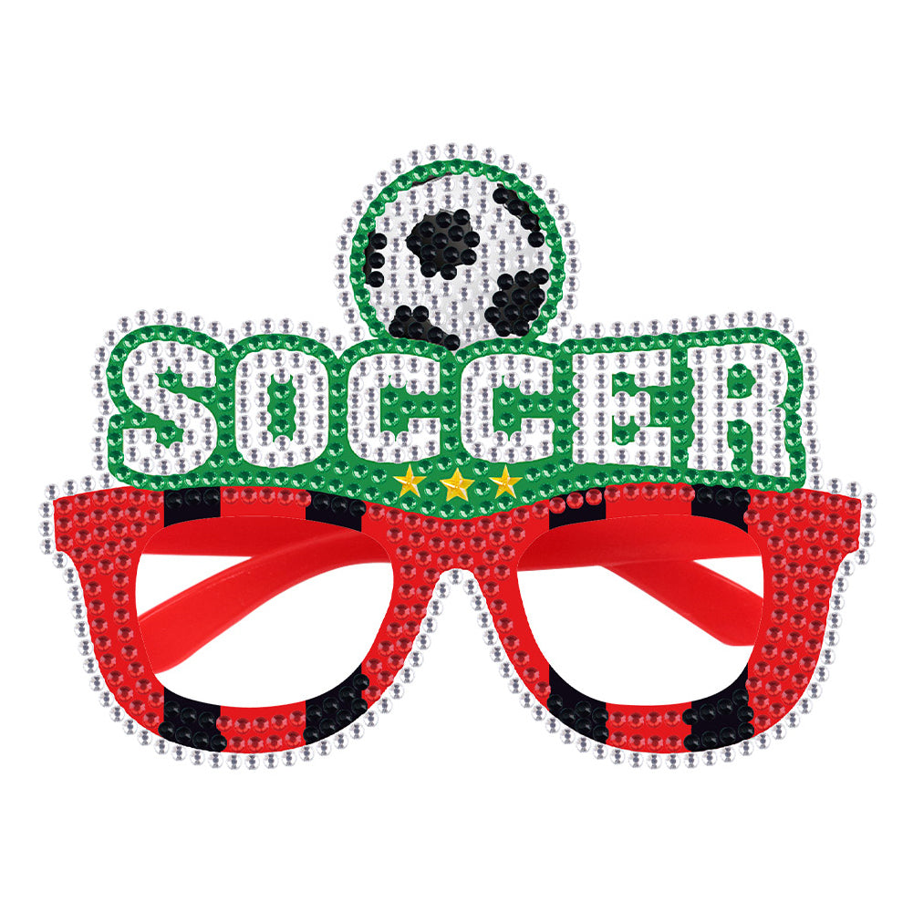 Diamond Painting Decorative Spectacles Handmade DIY Glasses Props Children Gifts